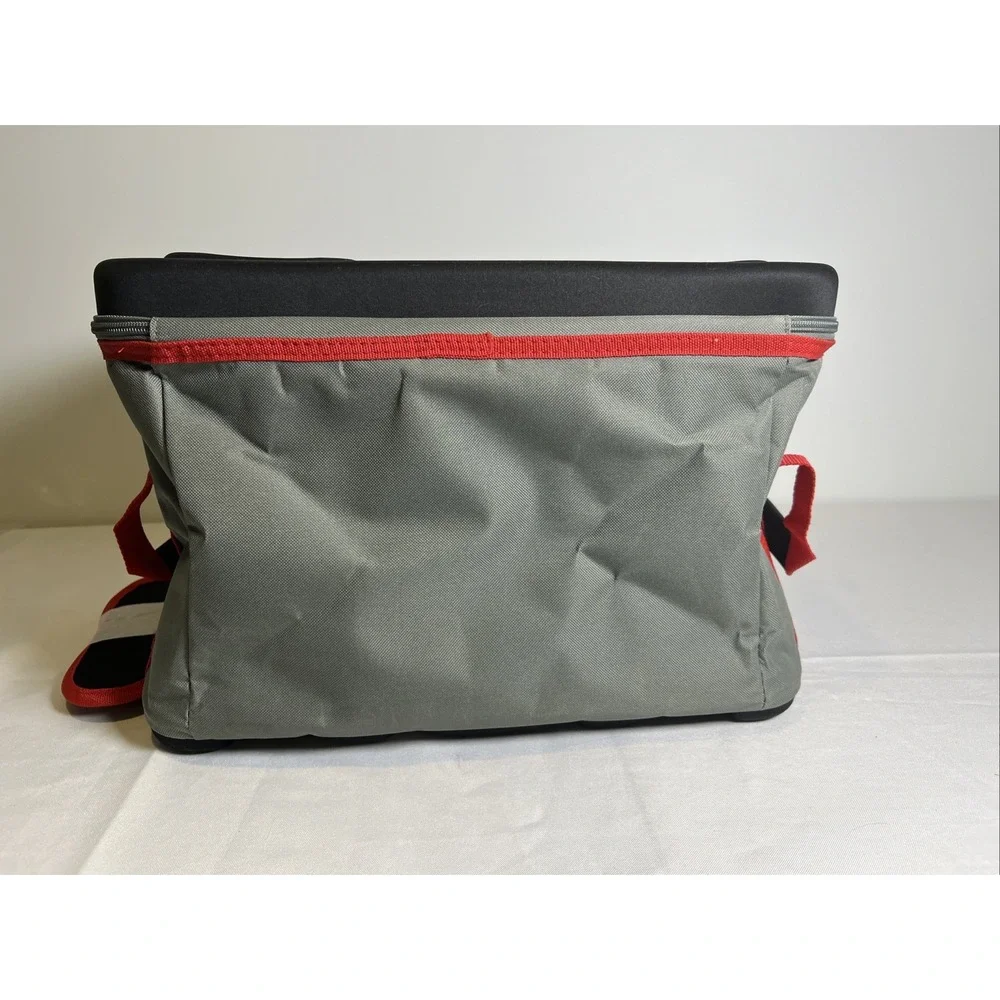 NWT Olli 45 Can Collapsible Cooler Bag Red/Gray/Black - Tough Top & Base